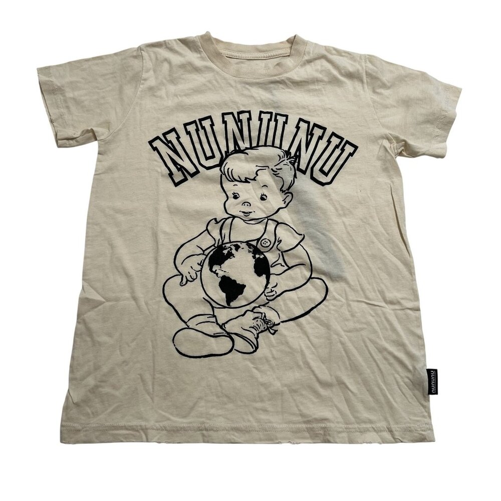 Nununu Global Kid T-Shirt in Natural